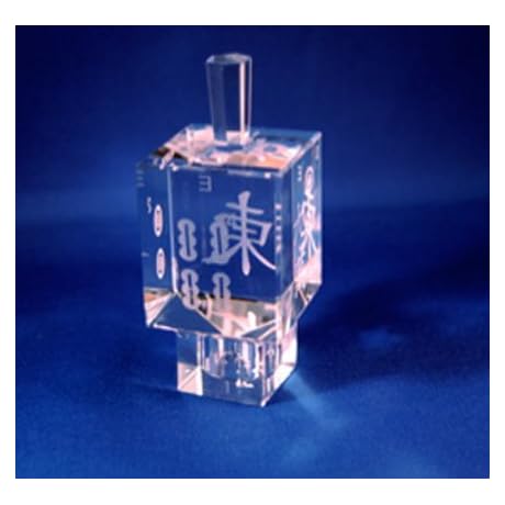 516 Mah Jongg Crystal Dreidel