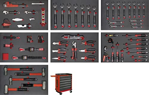 Set 2 herramientas roller cabinet foams antidrop