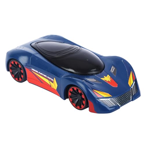 Image of SKOODLE Marvel Pull-Back Hyper Car for Kids - Captain Marvel Edition, Marvel Inspired Toy Cars with Sturdy and Long-Lasting Construction, Enhances Motor Skills and Fun Vehicle Toy for Gifting - Blue