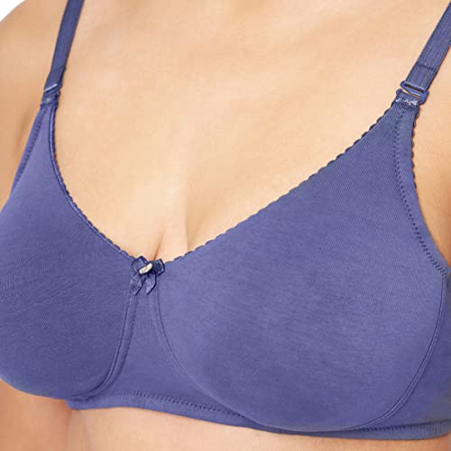 Image of Amante Violet Women Solid Non Padded Super Support Bra