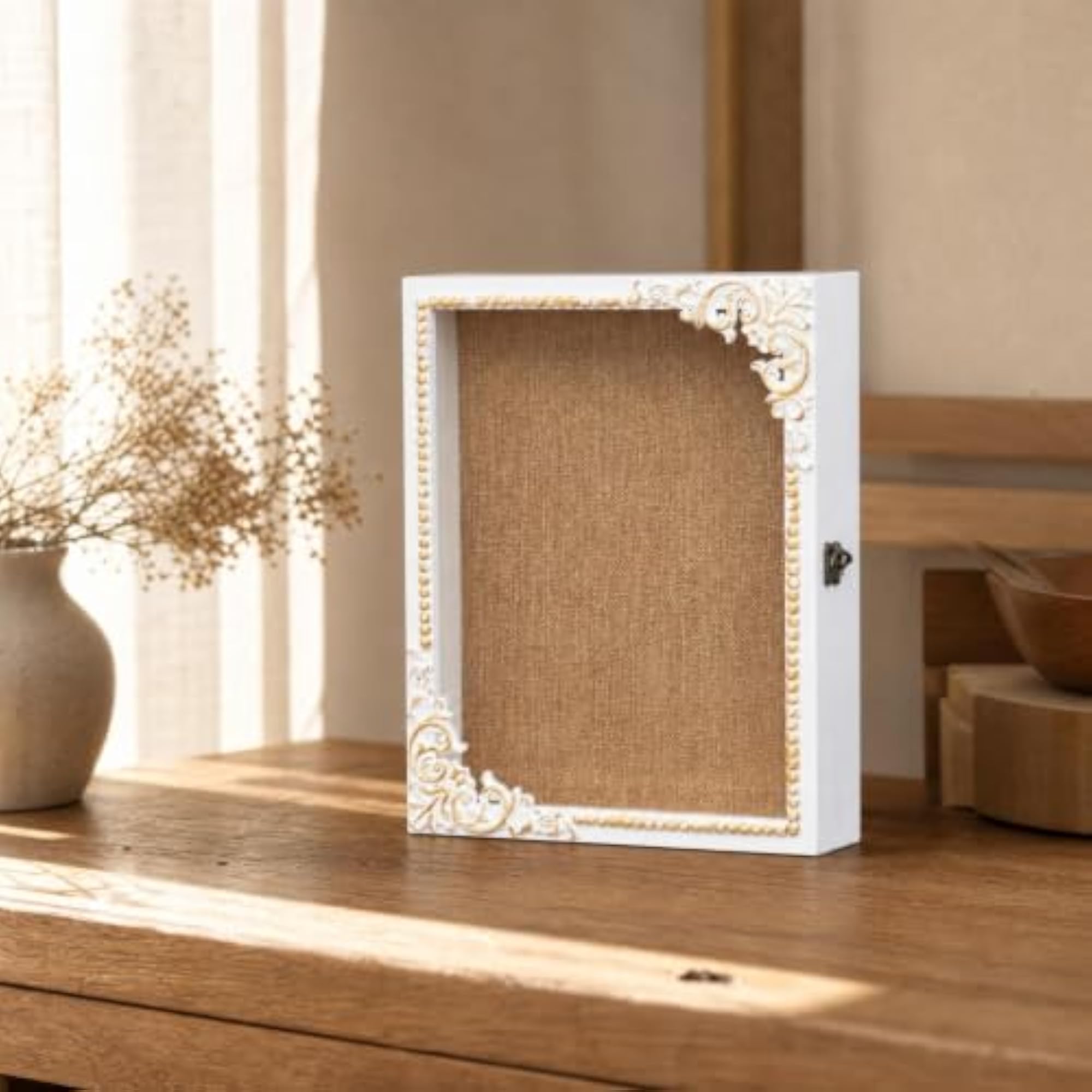 Wood Shadow Box with Clear Acrylic Front