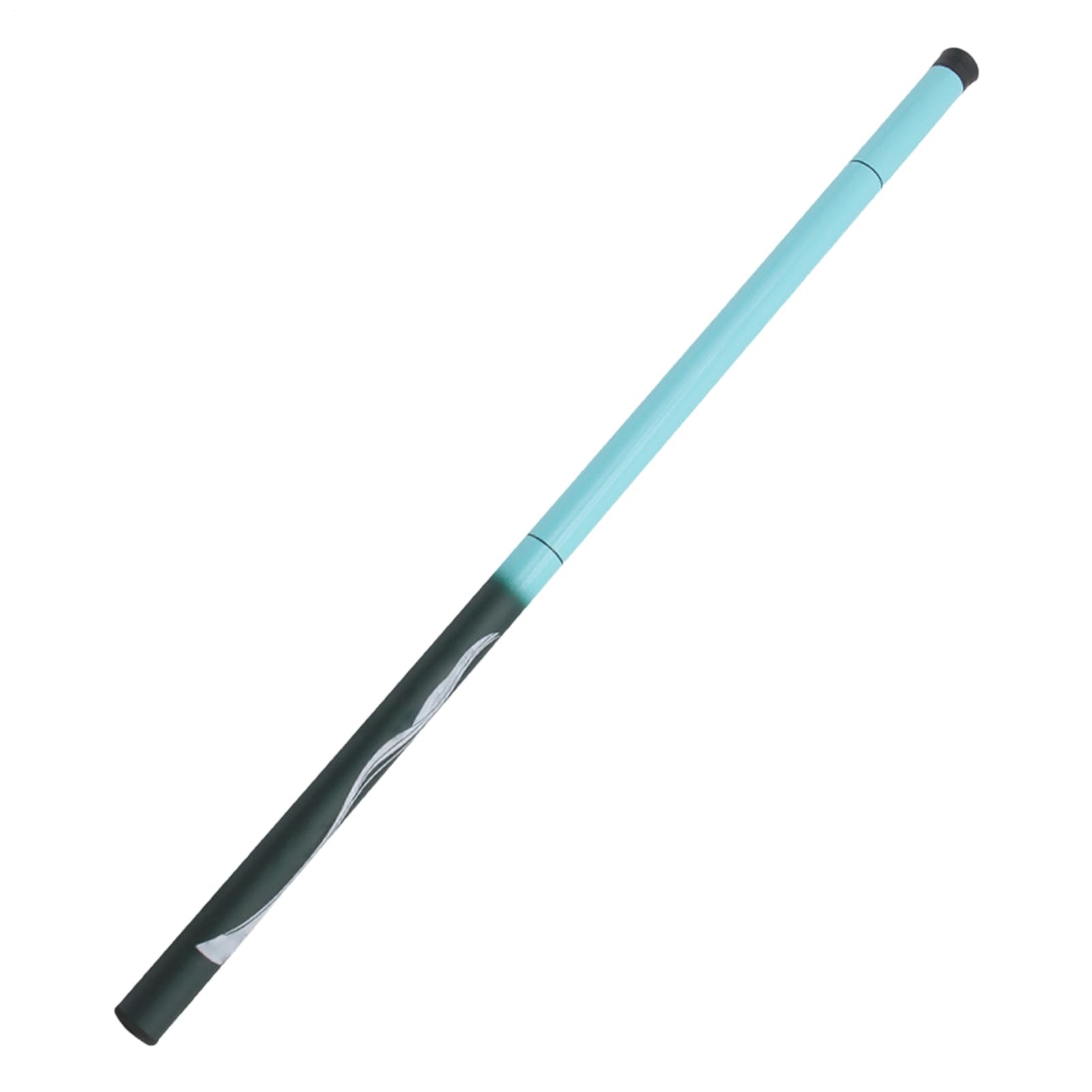 Stream - Caña de pescar portátil de fibra de vidrio, 1 caña telescópica ultraligera para pesca de arroyo pequeño, fibra de vidrio en blanco de alta flexibilidad, estilo Tenkara para camarones y carpas
