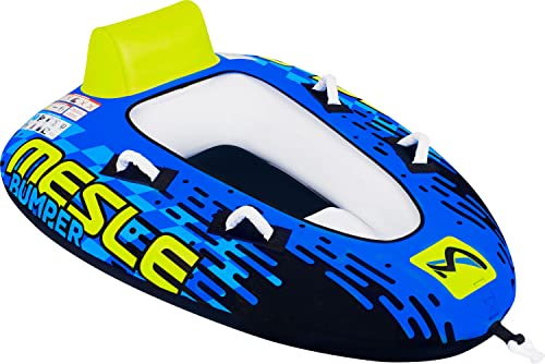 MESLE Funtube Bumper, 1-2 Personen Wasserreifen aufblasbar, Tube Wassersport für Kinder & Erwachsene, Schleppring für Boot & Jetski, Schleppreifen zum Ziehen