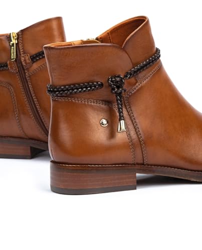 PIKOLINOS Flat Ankle Boots Leather Royal for Woman4