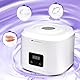 tlidfgeo Ultraschallreinigungsgerät, 49000Hz UV Dental Pod, 340ML Ultraschallreinigungsgerät Zahnschiene, 3 Modi für Zahnprothesen Aligner Retainer Mundschutz Schmuck Ultrasonic Cleaner