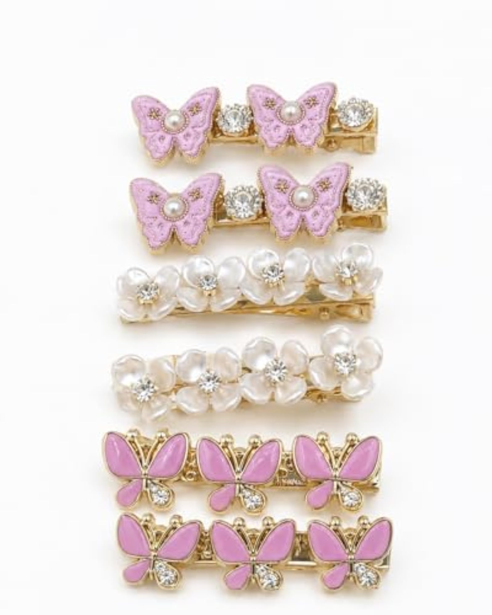 Floral Hair Accessories Set with Jhumka and Stud Earrings