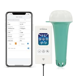 RYAKKA Pro 7-IN-1 Smart Wassertester