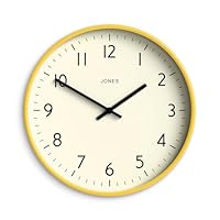 Orologio Da Parete Jones Clocks Spin - 20cm Rosso Moderno Per Cucina - Foto 4