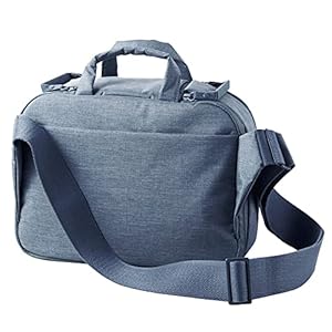 Elecom DGB-S044NV Travel Messenger Bag, Navy