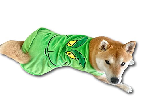 Disfraz Monster para perro talla Small verde miniatura 4