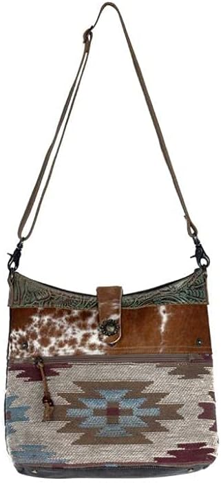 Myra Bag Placid Shoulder Teal Aztec - Image 4
