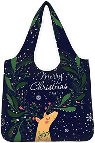 Pizding Reusable Grocery Bags Black Cat Design Eco-Friendly Produce Bags Foldable Collapsible Large Storage Tote Bags Box for Clothes, Toys, Shoes and Picnic