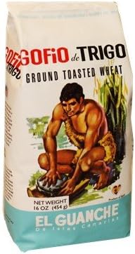 Gofio El Guanche (2 pack) 1 pound each. Ground Toasted Wheat.