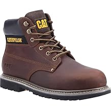 CAT Caterpillar Powerplant S3 GYW Safety Boot Brown UK 10 Brown