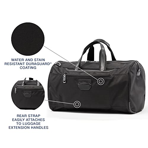 Travelpro Platinum Elite Regional Underseat Duffel Bag, Shadow Black, One Size