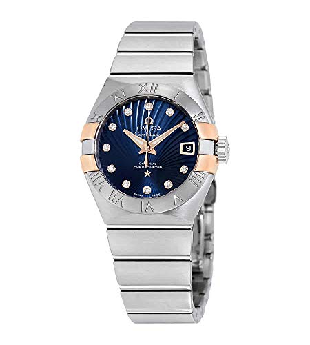 Omega Constellation Automatic Blue Dial Ladies Watch 123.20.27.20.53.002