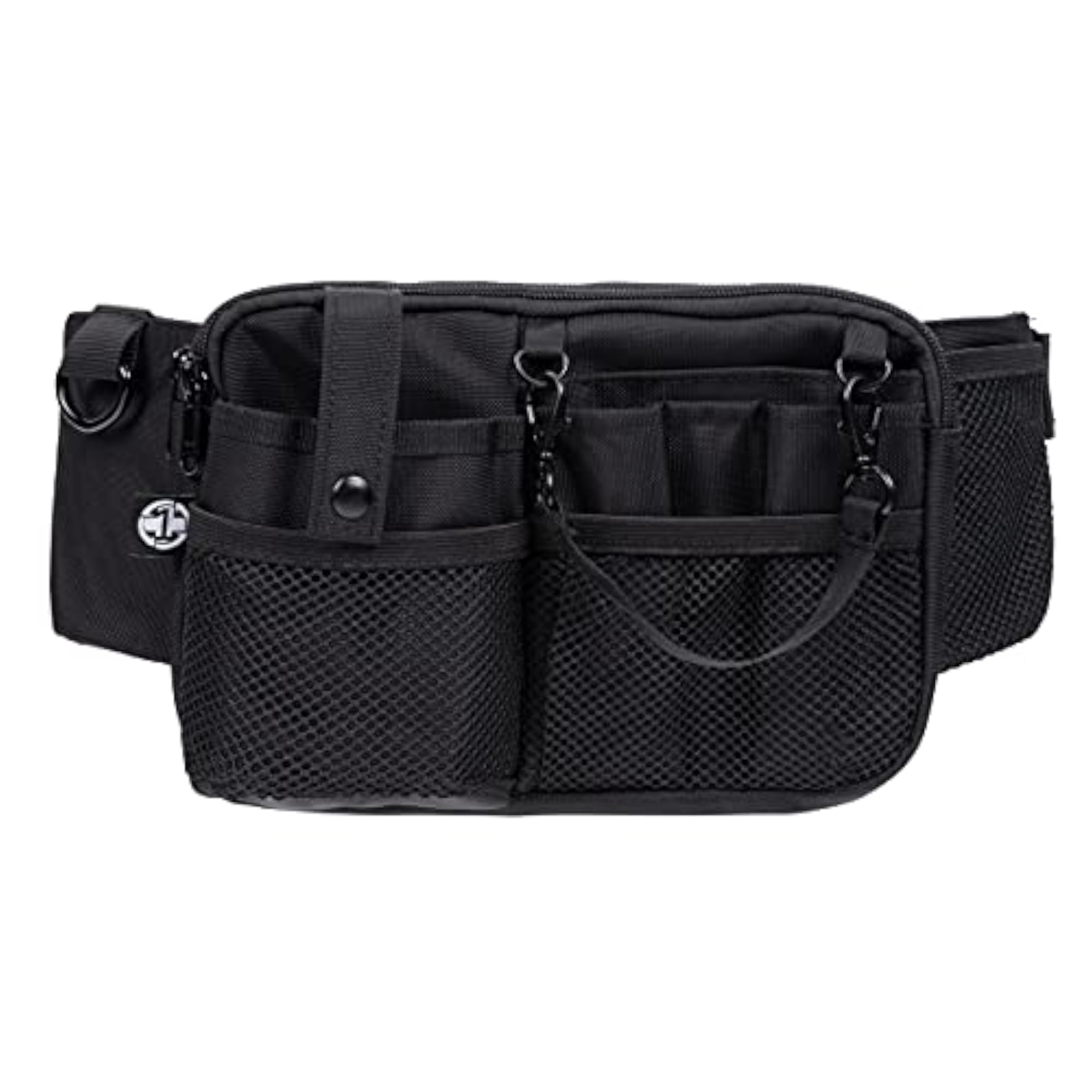 Nurse Fanny Pack with Multi-Compartment for Nurses, Black