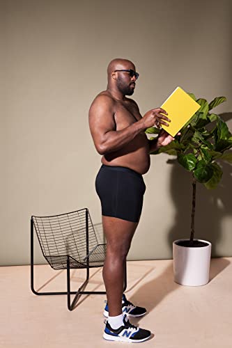 Saxx Men's Underwear – Vibe Super Soft Boxer Briefs With Built-In Pouch Support – Pack Of 2, Racer Blue/Black, Medium #TOP3