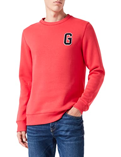 Garcia T21065_Men's Sweat Sudadera, Rojo (Scarlet), M para Hombre