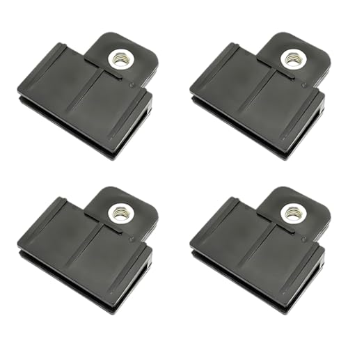 Tuxihapp Window Glass Channel Retainer Clips - Front Door Window Regulator Retainer Glass Lifter Bracket Slot Fixing Clip - Solid Structure Auto Repair & Replacement Accessories for Most Cars (4PCS)