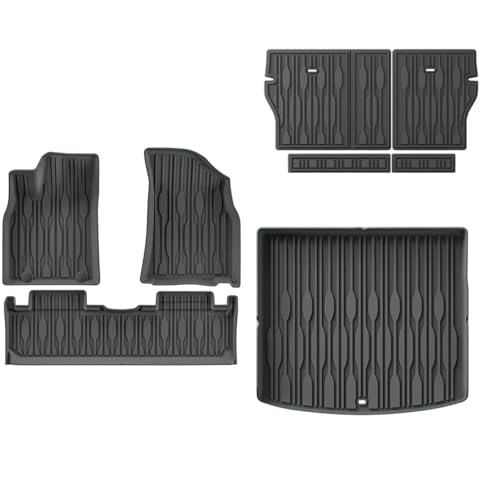 for BYD Sealion 5 DM-i 2025 2026 Floor Mats Trunk Mat All Weather Front Rear Cargo Liner Mat Accessories(Set 8 PCS)