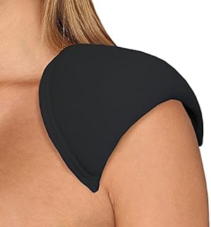 Ann West Hook and Loop Dolman Shoulder Pads Style SP4002-Black