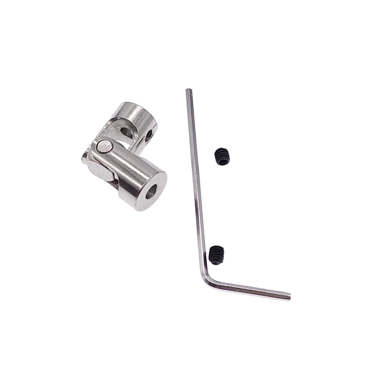acoplamiento de eje, Acoplador de eje junta universal Acero al carbono Múltiples tamaños(2.3mm 4mm)