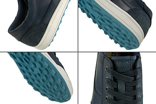 Zerimar-Zapatos-de-Golf-Piel-Zapatos-Hombre-Casuales-Calzado-Deportivo-Hombres-Zapatos-Golf-Zapatos-Golf-Clasicos