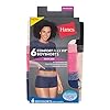 Hanes-Womens-Comfort-Flex-Fit-Seamless-Boyshort-Underwear-6-Pack Hanes Women's Boyshorts Panties Pack, Seamless Underwear for Women, Comfort Flex Fit, Multipack