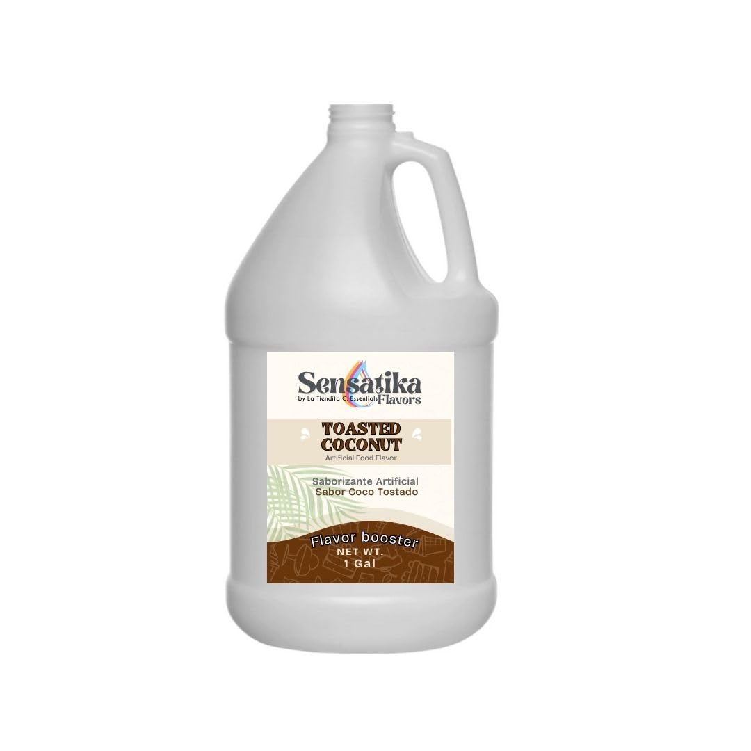 Amazon.com: Toasted Coconut Flavor Sensatika 1 gal - Imitation