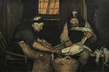 Peinture Par Numéros Peinture Pour Adultes Anna Ancher Célèbre Peinture Vieux Couple Cueillant Des Mouettes. Lars Gaihede Et Vieux Kit D'Art Sur Toile Lene Peinture À L'Huile Bricolage Pour Débutant