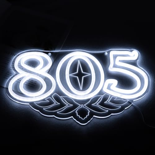 Image of 805 Firestones Neon Signs Beer Bar Neon Lights for Wall Decor, Dimmable Brewing LED Neon Artwork For Bar Man Cave Pub Store Shop Home Wall Window Decor (White 805)