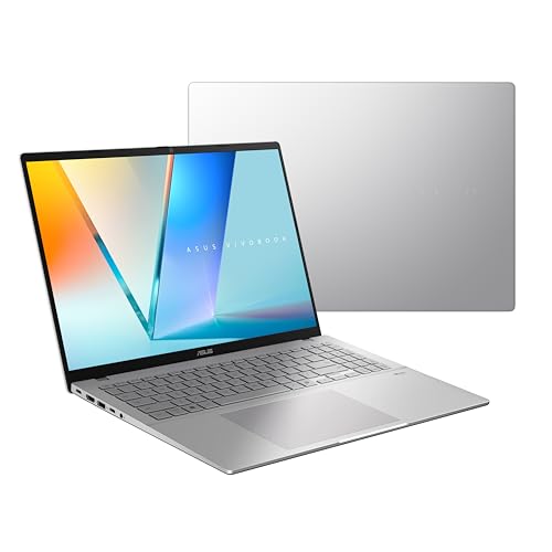 Image of ASUS Vivobook S16 Laptop (2026), 16 inch 16:10 WUXGA Touch Display, Copilot+ PC, AMD Ryzen AI 7 445 Processor, AMD Radeon Graphics, 16 GB RAM, 1TB SSD, Wi-Fi 6, Win11 Home, Cool Silver, M3607GA-AS76T