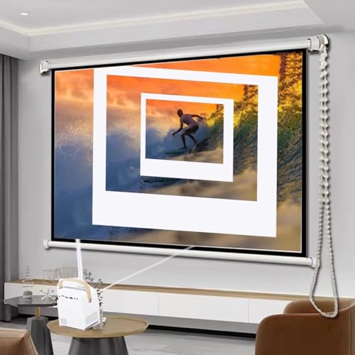 Pantalla manual para proyector 60 pulg 16:9