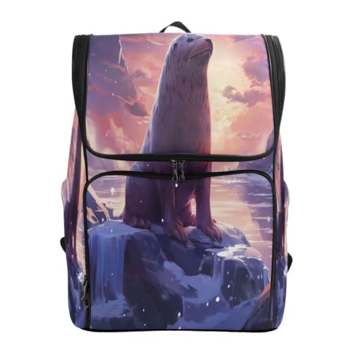 Sac à dos grande capacité Lion De Mer pour ranger toutes les affaires de cours