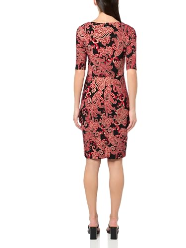 Robe fluide Tommy Hilfiger motif cachemire coupe flatteuse cache-cœur
