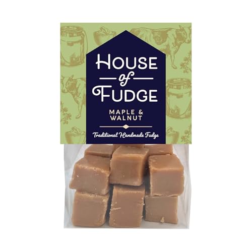 Maple & Walnut Gourmet Fudge Bag by House of Fudge 150g