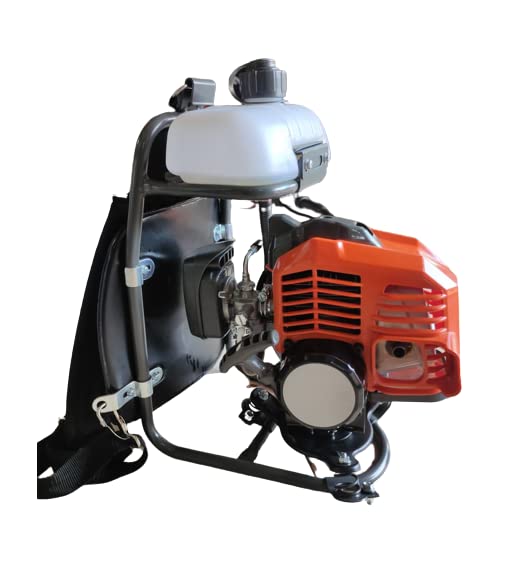 Image of Heavy Duty Petrol Back Pack 542RBS Backpack Brush Cutter Machine | Grass Cutter Machine with 4 Stroke Engine 32.6 CC