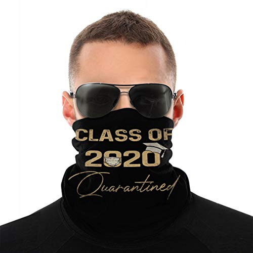 Senior Class of 2020 Graduation Neck Warm Bib Sunscreen Face Mask Multifunctional Balaclava
