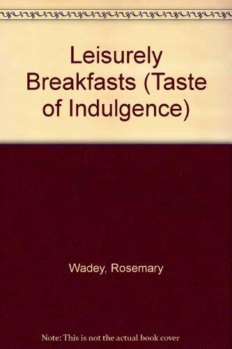 Leisurely Breakfast 0304347558 Book Cover