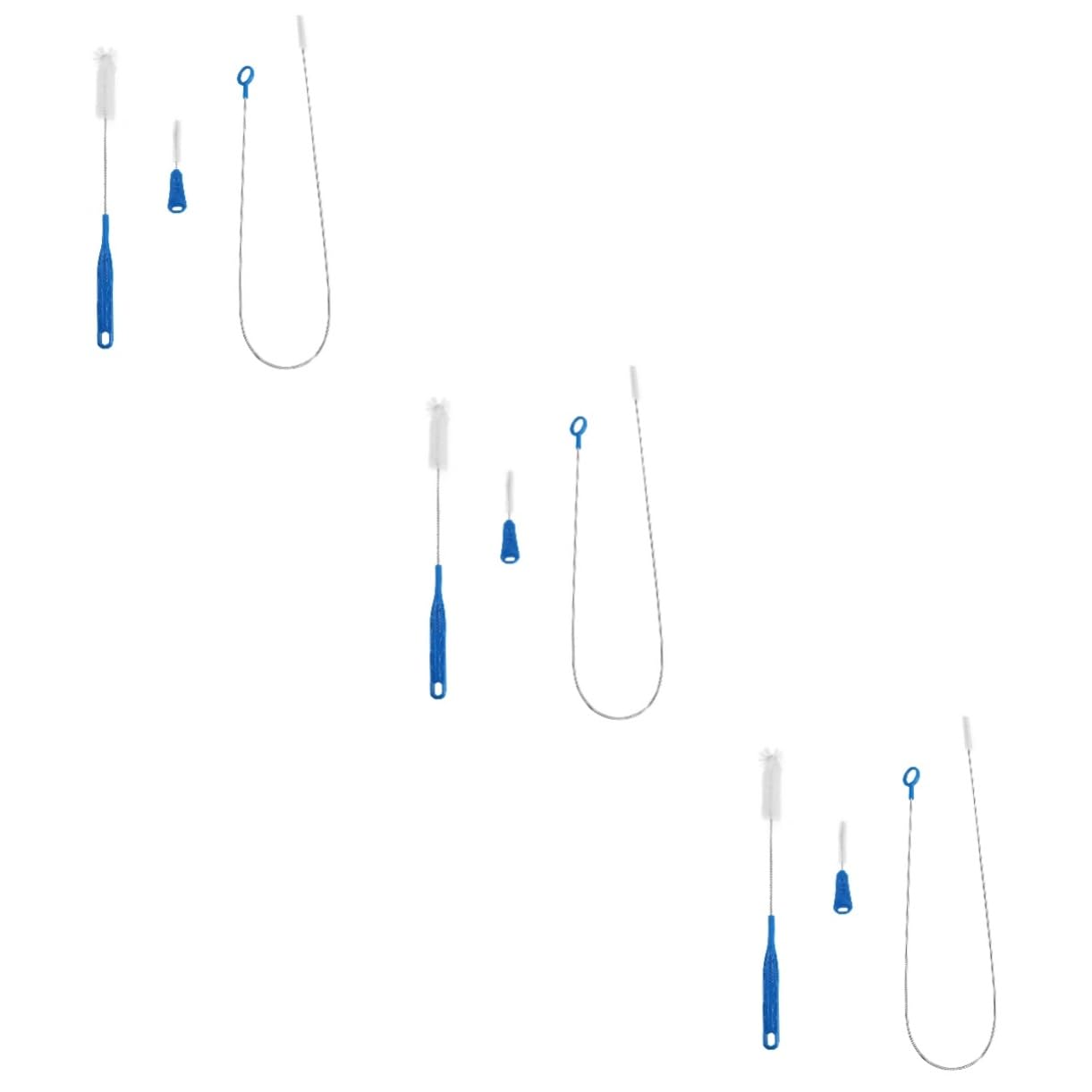 Healeved 9stücke Teiliges Set Reinigungsbürsten Für Flaschen Und Praktische Haushaltshelfer Effektiven Reinigen Von Rohren Und Flaschen Langlebig Und Schonend Für Oberflächen