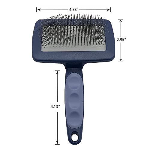 Yiru Large Firm Slicker Brush For Dogs Goldendoodles,Extra Long Pin Slicker Brush For Dog Pet Grooming Pins And Deshedding,Removes Long And Loose Hair,Undercoat,25Mm(1") #TOP3