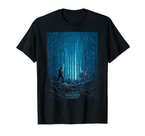 T-shirt Star Wars The Force Awakens Forest Battle parfait pour vos sorties geek