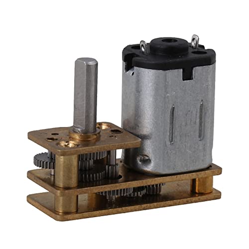 CNBTR DC12V Micro Electric Reduction Geared Motor Replacement for GM12-N20 (with 10mm Output Shaft)