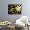 Road to Emmaus by Robert Zund Canvas Wall Decor Art Painting Prints on Modern Posters Prints Artwork for Living Room, Bathroom,Bedroom,Home (8x10inch,Unframed) #2