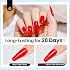 Beetles Top Coat Gel Nail Polish Set 2Pcs 15ml No Wipe Gel Top Coat, Long-Lasting High Gloss Finish, Clear Nail Polish Soak Off UV/LED Nail for DIY & Professional Manicure