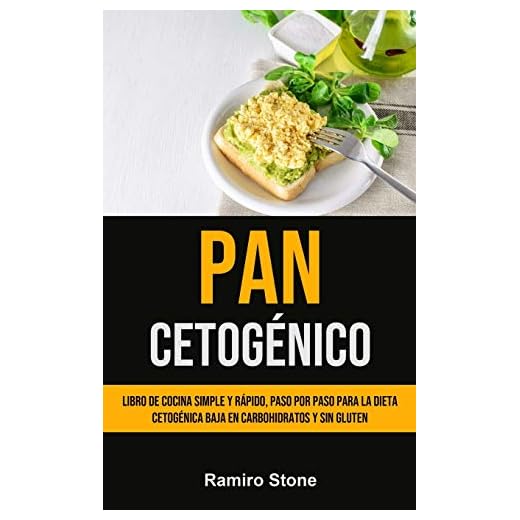 Pan Cetogénico: Libro de cocina simple y rápido, paso por paso para la dieta cetogénica baja en carbohidratos y sin gluten