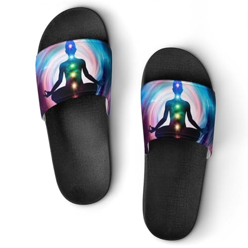Sandales chaussons de maison slide style claquettes de yoga pour femme
