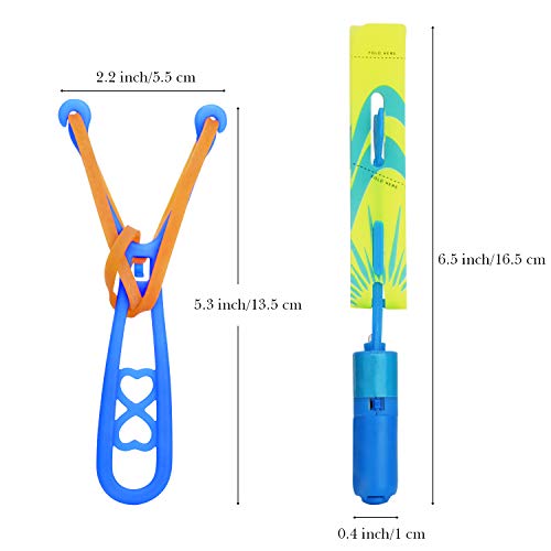 (55 OFF) Rocket Slingshot Flying Copters W/ LED Lights 5.84 Coupon