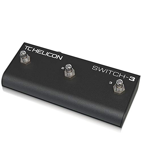 TC-Helicon Switch-3 Pedal, Black - Image 4 thumbnail